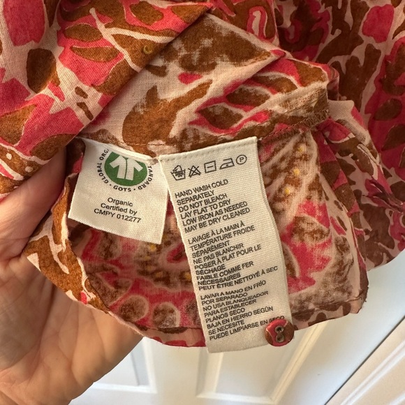 Cleobella Calla Blouse in Aurora Floral Ruffle Sleeve Top - Picture 5 of 5